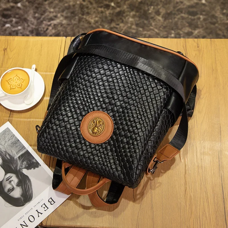 2025 Soft Leather Backpack Women's Adjustable Commute/Travel Daypack with Genuine Leather & Cushioned Straps