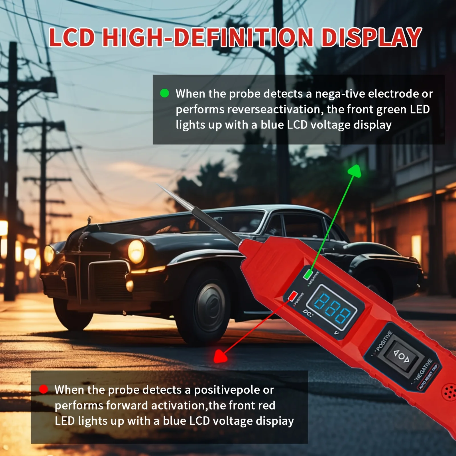 Picture 6: The Newest Electric Circuit Tester CNBJ-823 Automobile Electrical System Tester With Power Switch Vehicle Diagnostic Tool