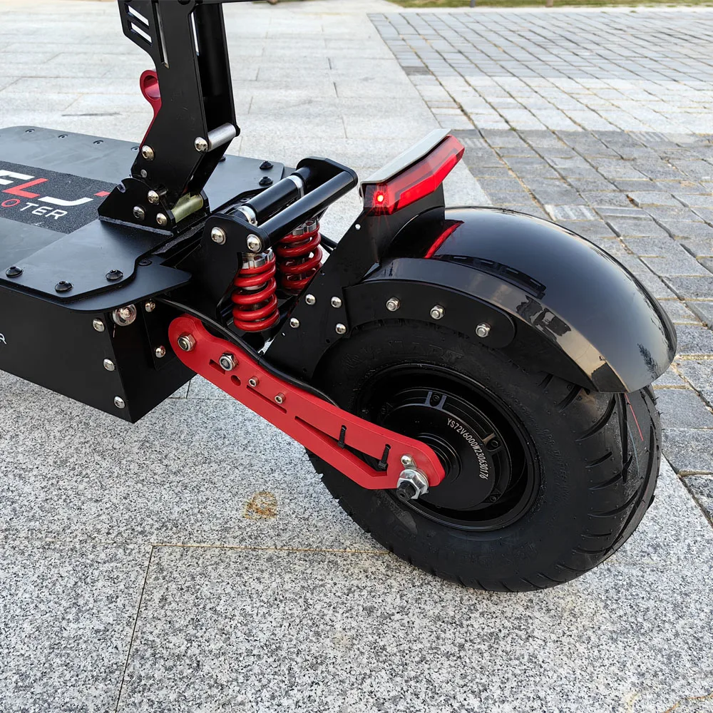 K13 13inch Fat Wheels Scooter with Big screen App Function Dual Motor 12000W 72V Electric Scooter