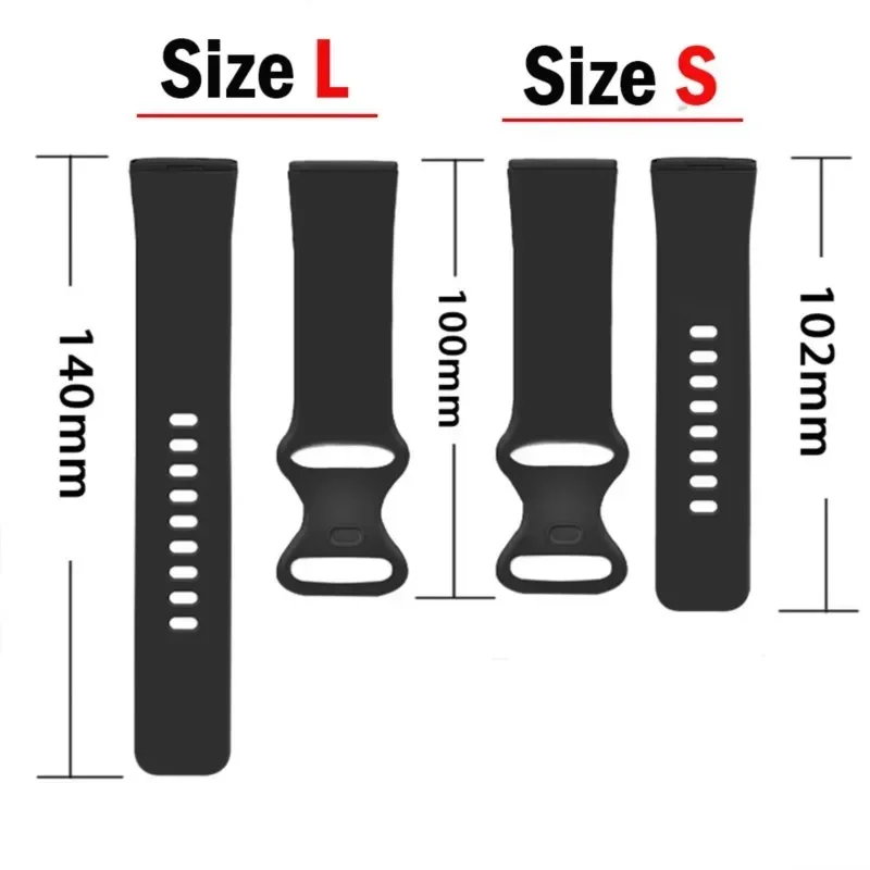 スポーツバンド Fitbit Versa 3 ストラップスマートウォッチリストバンドアクセサリー時計バンドソフトシリコンブレスレット Fitbit Sense Versa3 用