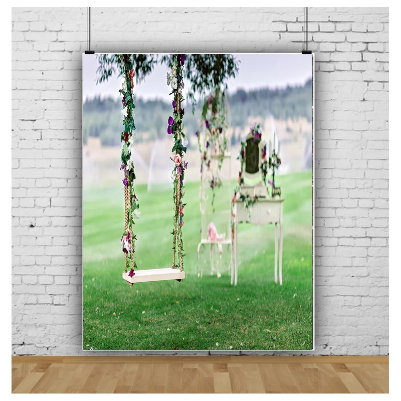 

SHUOZHIKE Nature Scenery Spring Landscape Backdrop Flower Road Forest Summer Children Portrait Background Photography Prop FJ-02