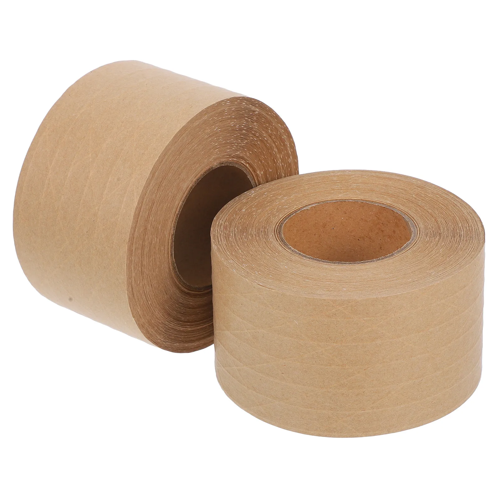 2pcs-reinforced-brown-kraft-tape-water-based-adhesive-high-adhesion-packing-tape-for-carton-sealing-shipping