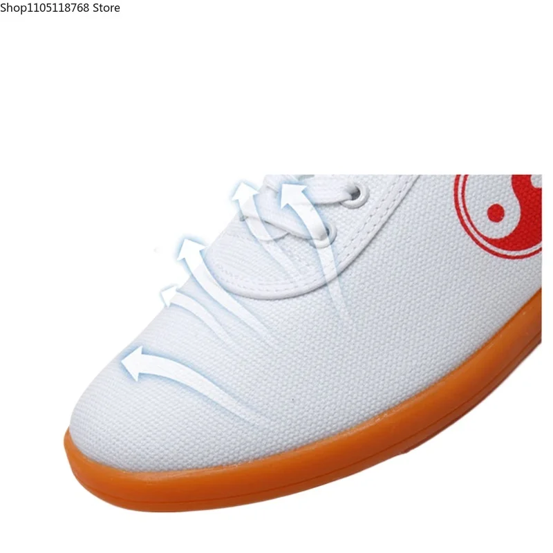 Martial Arts Shoes Unisex Adult Exercise Chinese Traditional Beijing Tai Chi Kung Fu Team Performance Match Sneakers