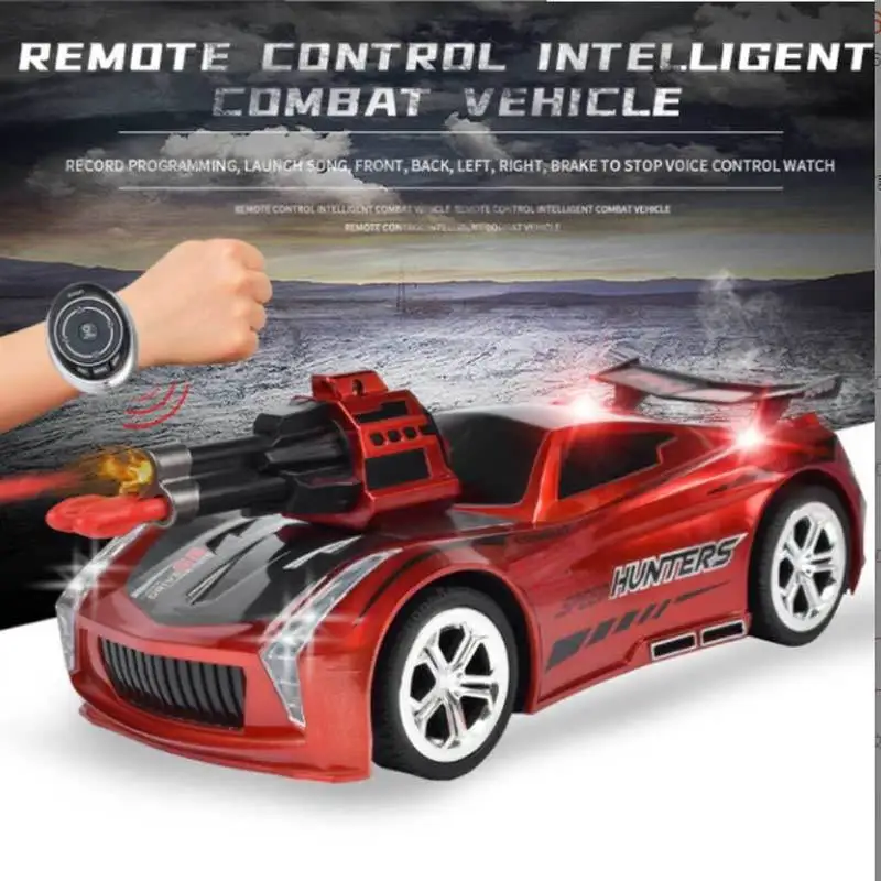 2.4G Rc Car High Speed Electric Racing Car Off Road RC Drift Car Vehicle Toys Birthday Watch control Voice control Fire a bullet