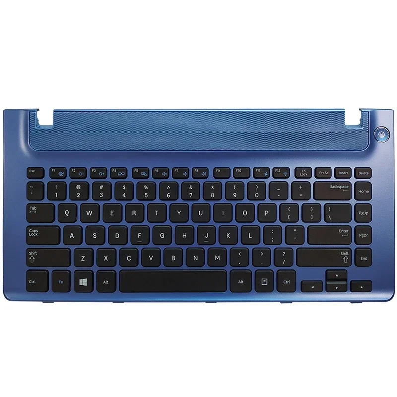 New US laptop keyboard for samsung NP355V4C NP355V4X NP3445VX NP355V4X NP350V4C NP3445VC NP3440ec US keyboard with blue frame