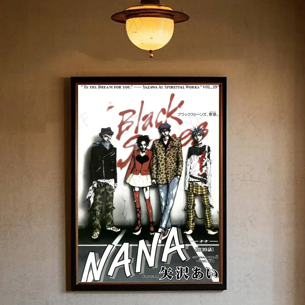 Anime N-Nana Osaki Line Poster Wohnzimmer Wandkunst Garage Raumdekoration – Detail 9