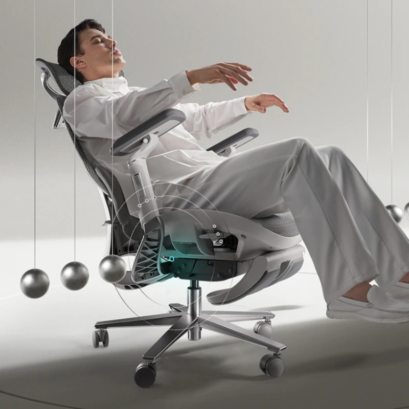 

Вентиляционный подлокотник, стул на колесах, скандинавский дизайн управления наклоном, эргономичный офисный стул, кресло с креслом, компьютер, портативный Silla, домашний офис