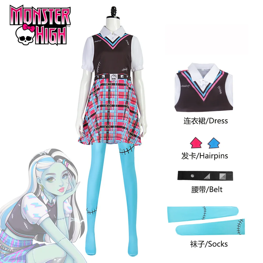 

Movie Monster Zombie Doll School Uniform cosplay costume Halloween movie cosplay zombie cosplay costume