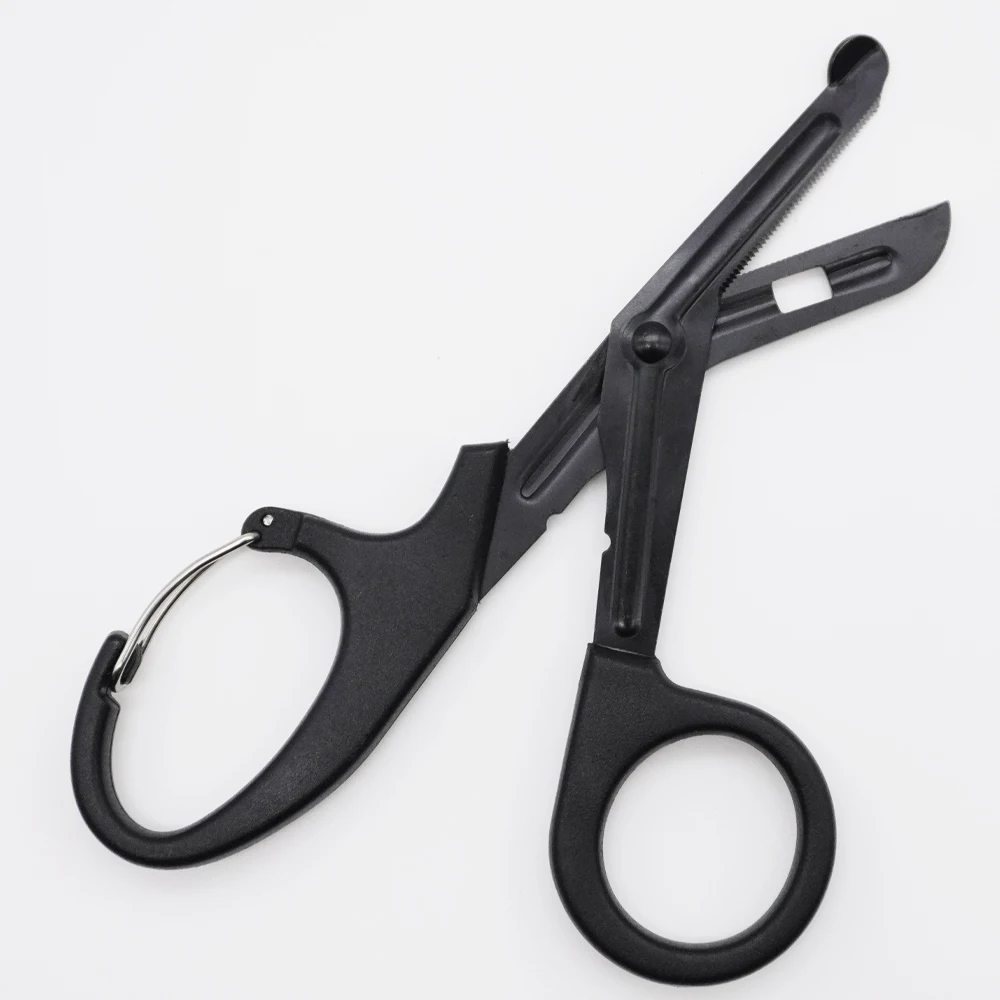 1PC Rescue Trauma Shears 7.5" Premium Stainless Steel Medical Emergency Scissors with Non-Stick Blades, Fluoride-Coated