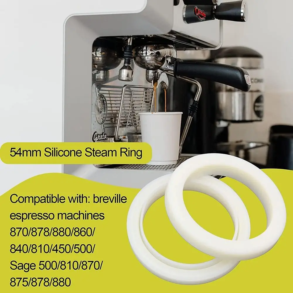 54mm Silicone Steam Ring, Grouphead Gasket Replacement Part for Breville Espresso Machine