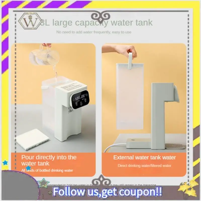 

New 3L Ready-To-Drink Portable Water Dispenser Home Small Desktop 12-Stage Temperature-Controlled Water Dispenser EU Plug