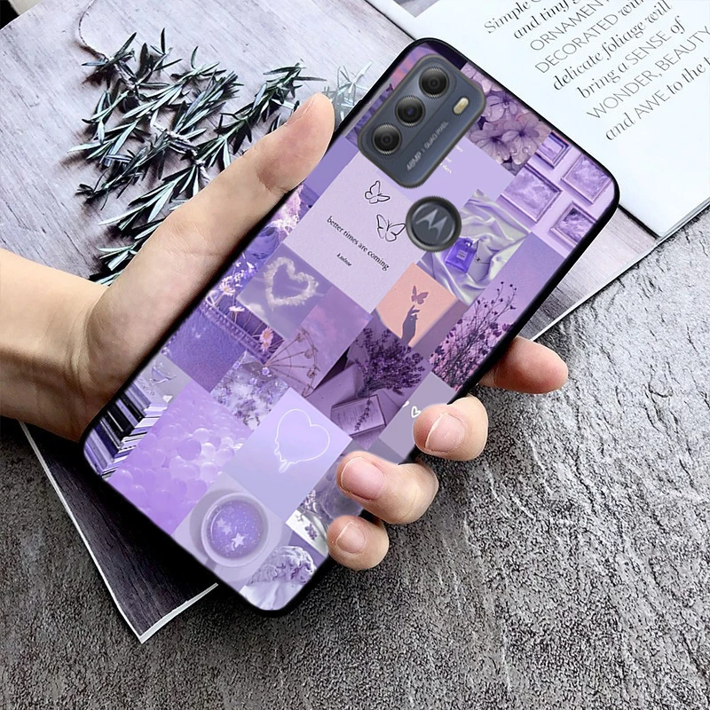 

Cute Aesthetic collage Case For Motorola Moto G Stylus 5G G Play G35 G45 G54 G24 G86 G04S E13 E14 E32 E32S