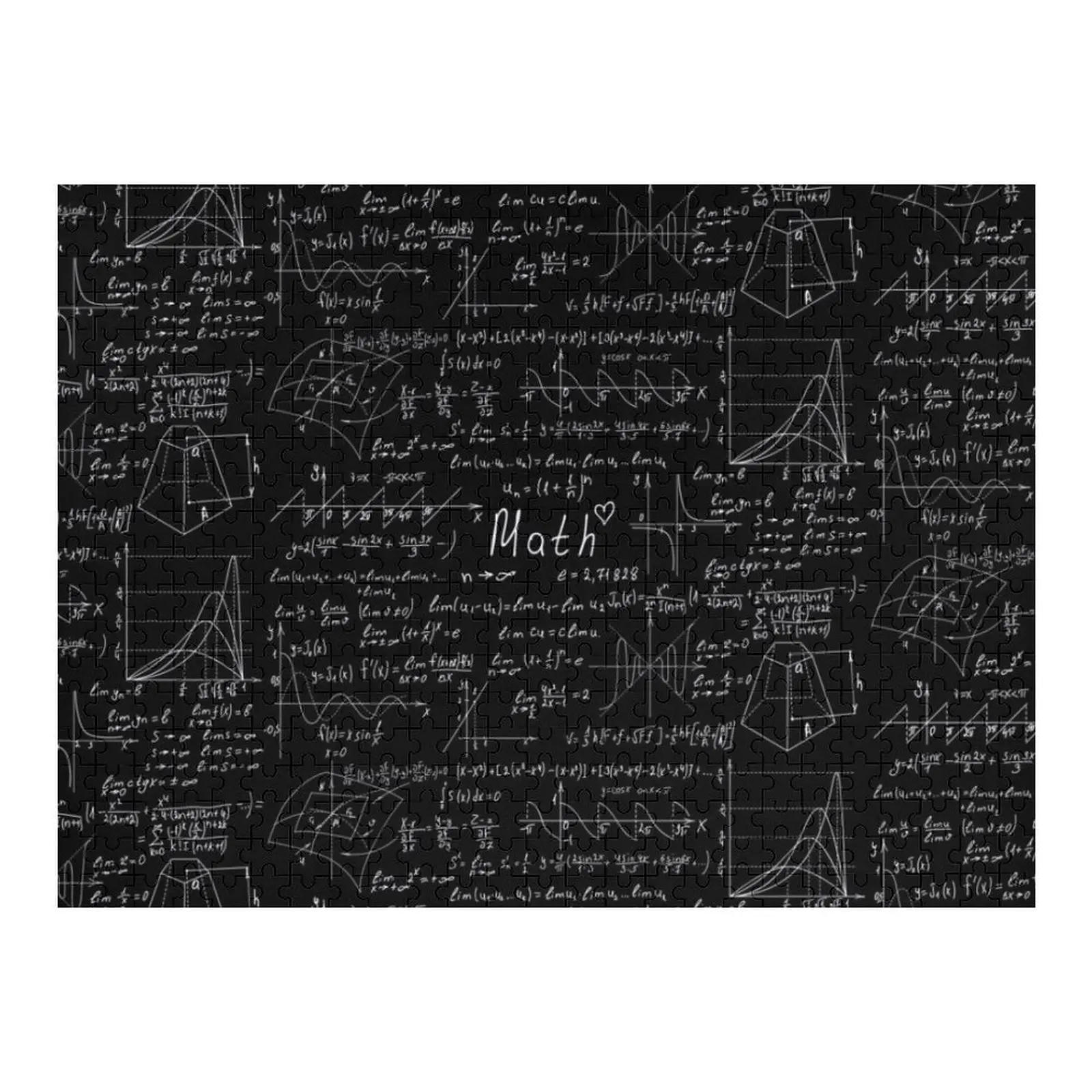 

Mathematical Formulas Jigsaw Puzzle Custom Jigsaw Scale Motors Puzzle
