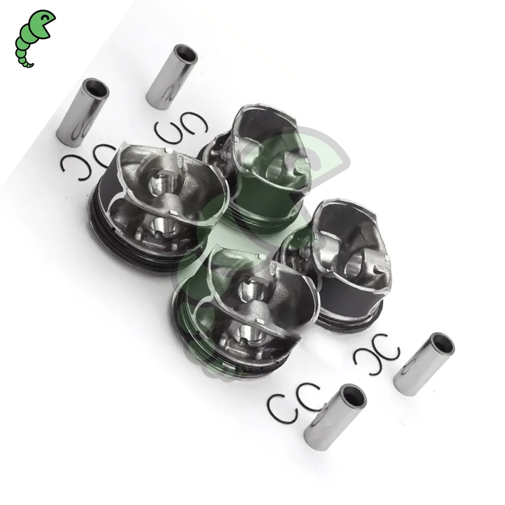 4pcs A2700301617 engine piston 2700301617 for Mercedes Benz W176 W246 C117 X156 A180 A200 B180 CLA180  piston set&kit pistons