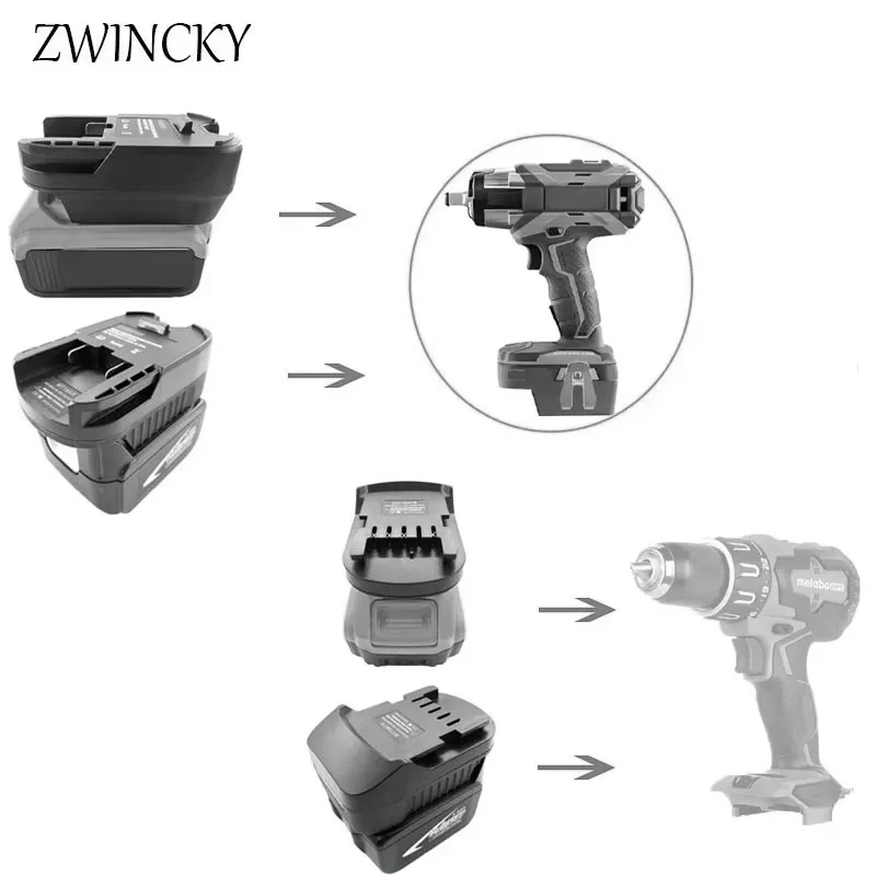 Battery Adapter Converter for Makita to for RIDGID AEG，for Ridgid / AEG to for Makita，for Ridgid/Metabo to for Milwaukee Tool