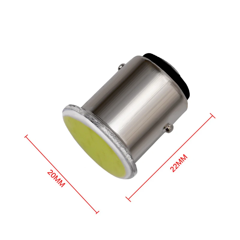 20pcs Car LED Light 1156 BA15S 1157 BAY15D Bulb COB SMD For Truck DRL Daytime Running Lamp Side Parking Lighting 24V Accessories