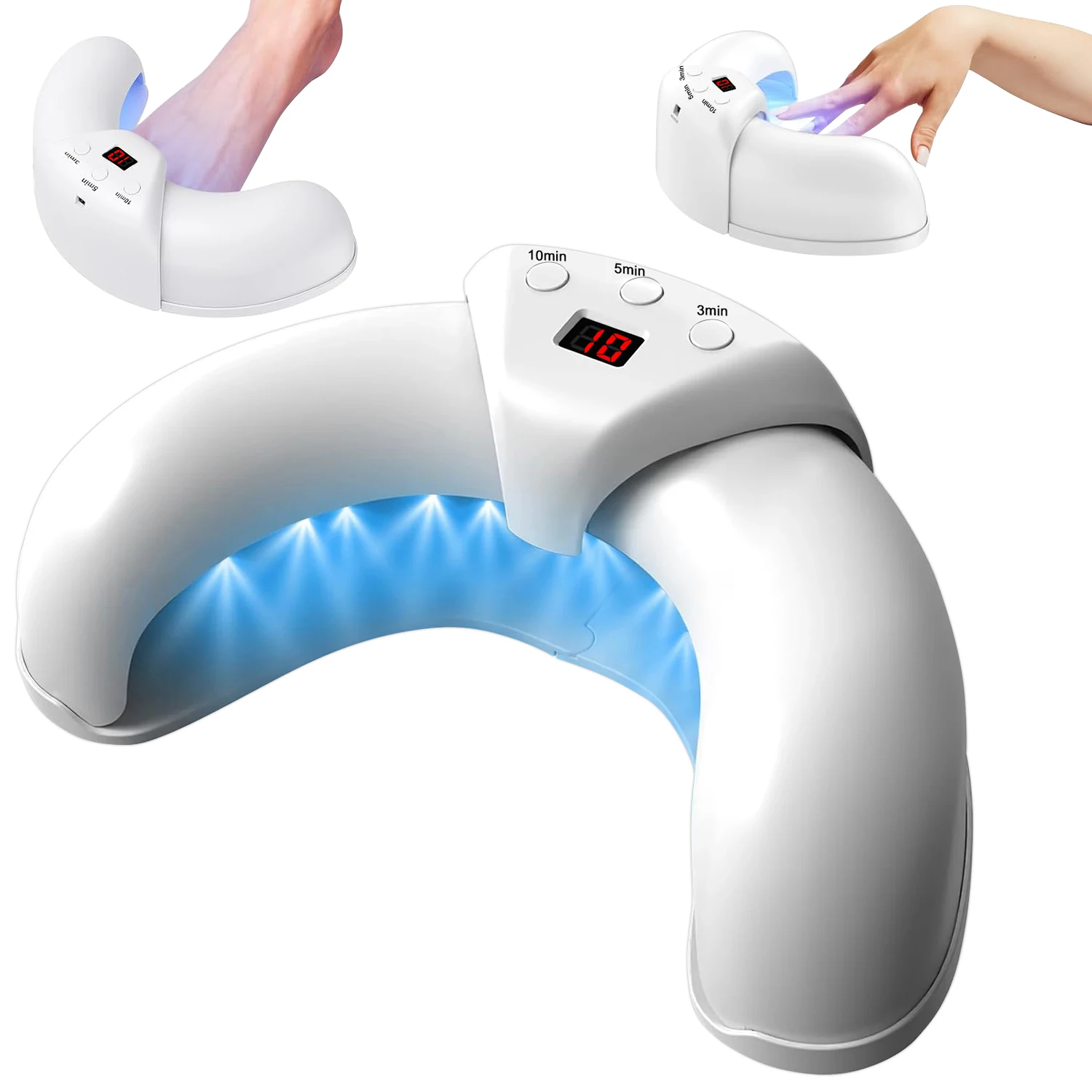 New Household Fungal Nail Laser Device Repair Toenail Fingernail Anti Fungus Infection Paronychia Onychomycosis