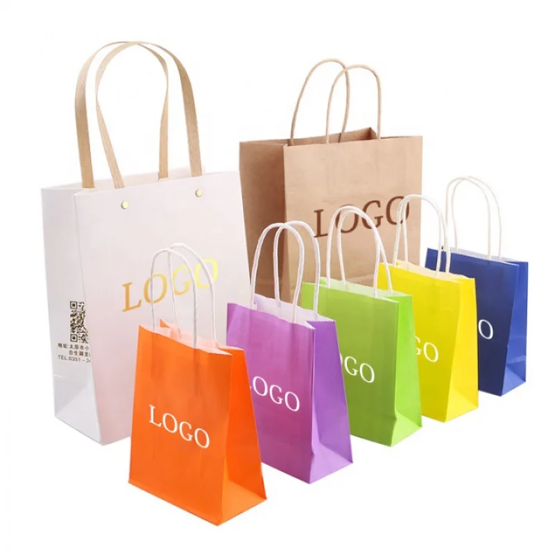 Sac en Papier de Luxe BTO, Produit Personnalisé, Impression Personnalisée de Logo, Divers Sacs en Papier pour Documents, Shopping avec Poignée pour S