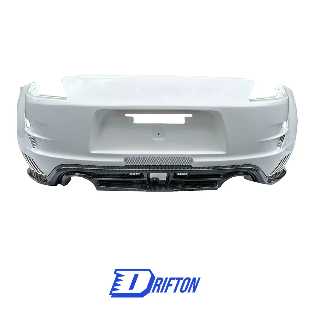 

[free ship] Vari Arising II Style Half Carbon Fiber Rear Bumper For NIissan 370Z Z34 Body Kit