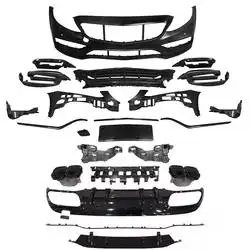 High Quality Style Body Kit for E-Class 2016- Factory Outlet Front Rear Bumper Head Tail Lights 6000K Long