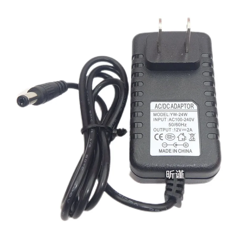 CCTV 카메라/NVR/DVR용 12V 2A 전원 어댑터 - 미국 EU 플러그 충전기가 있는 AC/DC 변환기 ESCAM 보안 시스템 전원 공급 장치