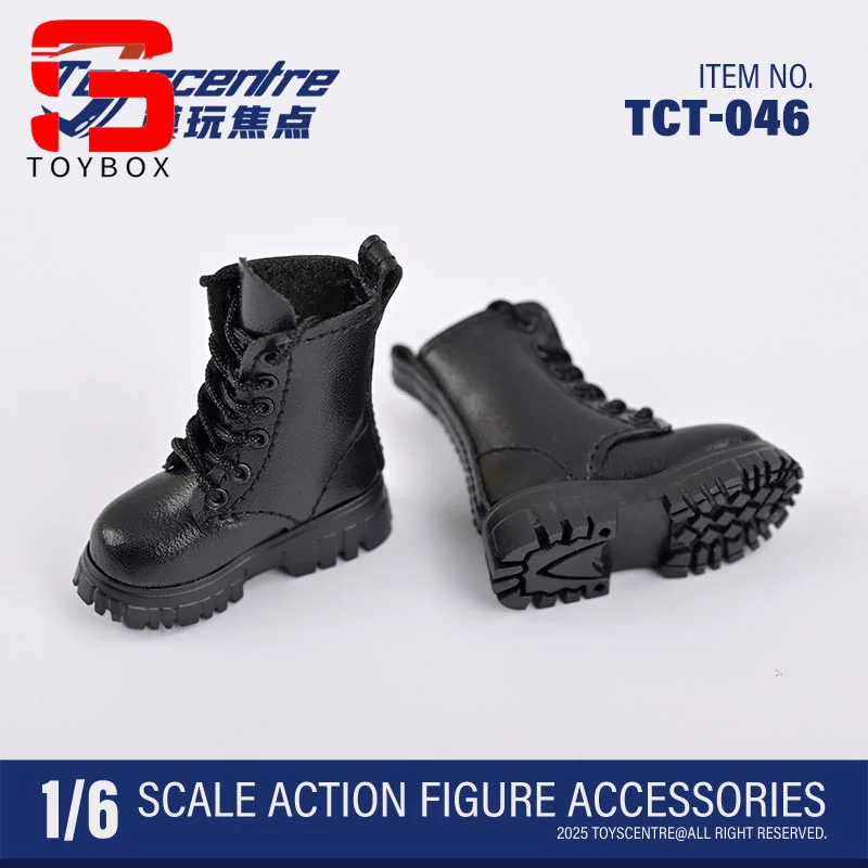 Toyscentre TCT-046 TCT-047 1/6 스케일 여성 블랙 하이힐 부츠 중공 신발 모델 맞는 12 ''군인 액션 피규어 바디 인형