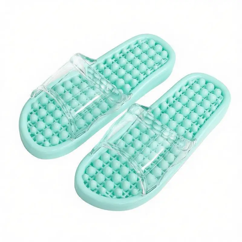 Acupressure Massage Slippers for Women - Non-Slip Bathroom Indoor Summer Foot Unisex Massage Slippers Indoor Men\'s Bath Slippers