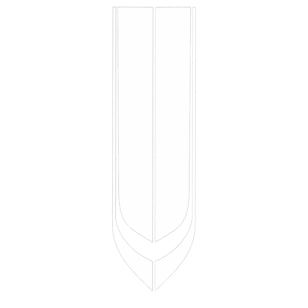 

2 шт. автомобильные наклейки, модные автомобильные наклейки, декоративные водонепроницаемые наклейки с полосатым узором, защитные наклейки для автомобиля, стен, ноутбуков, транспортных средств