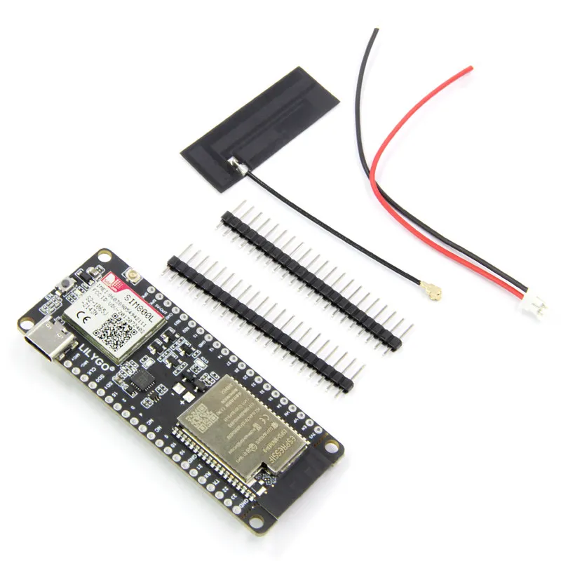 Módulo Inalámbrico TTGO T-Call V1.4 ESP32 WiFi Bluetooth con Antena FPC, Tarjeta SIM y SIM800L