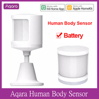 Aqara Human Body Sensor ZigBee Wireless Connection Smart  Home Alarm System Motion Sensor Homekit For Xiaomi Mijia Mi Home