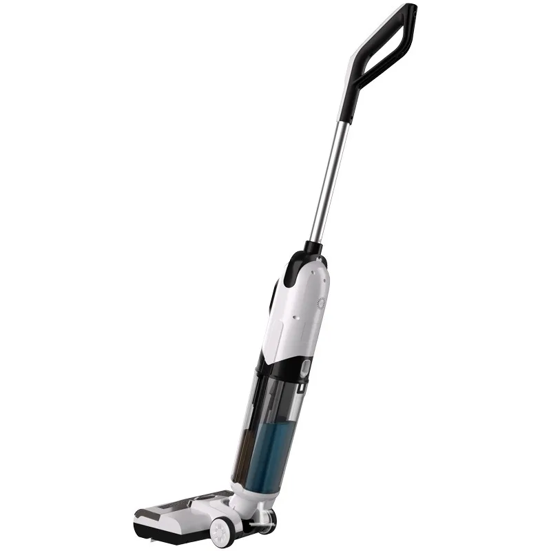 Dry and wet dual-purpose self-cleaning household sweeping, mopping and vacuuming three-in-one cleaning machine