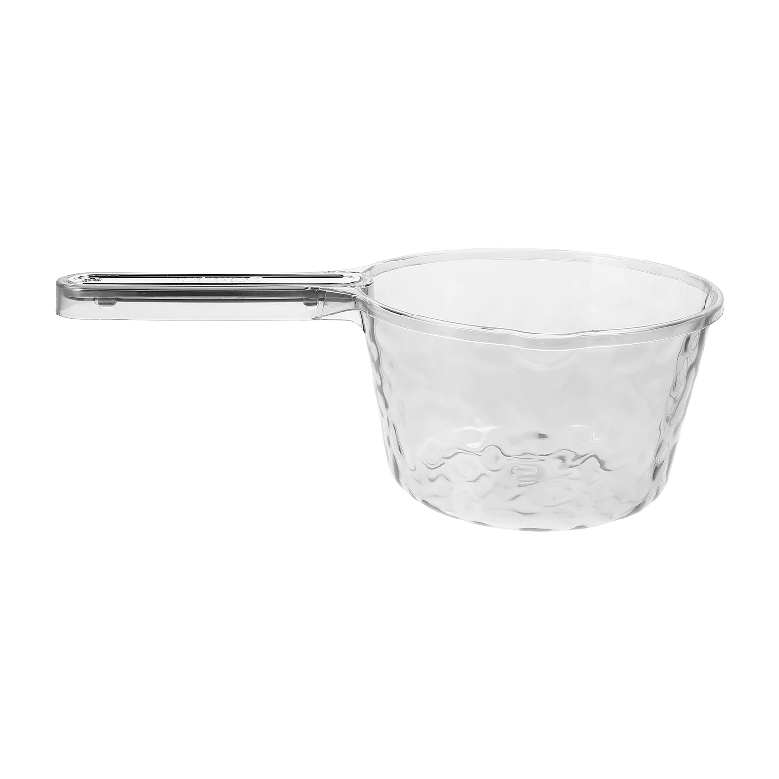 

Unbreakable Plastic Water Ladle Spoon Transparent Bath Dipper Large Capacity Home Kitchen Scoop Long Handle Portable Household