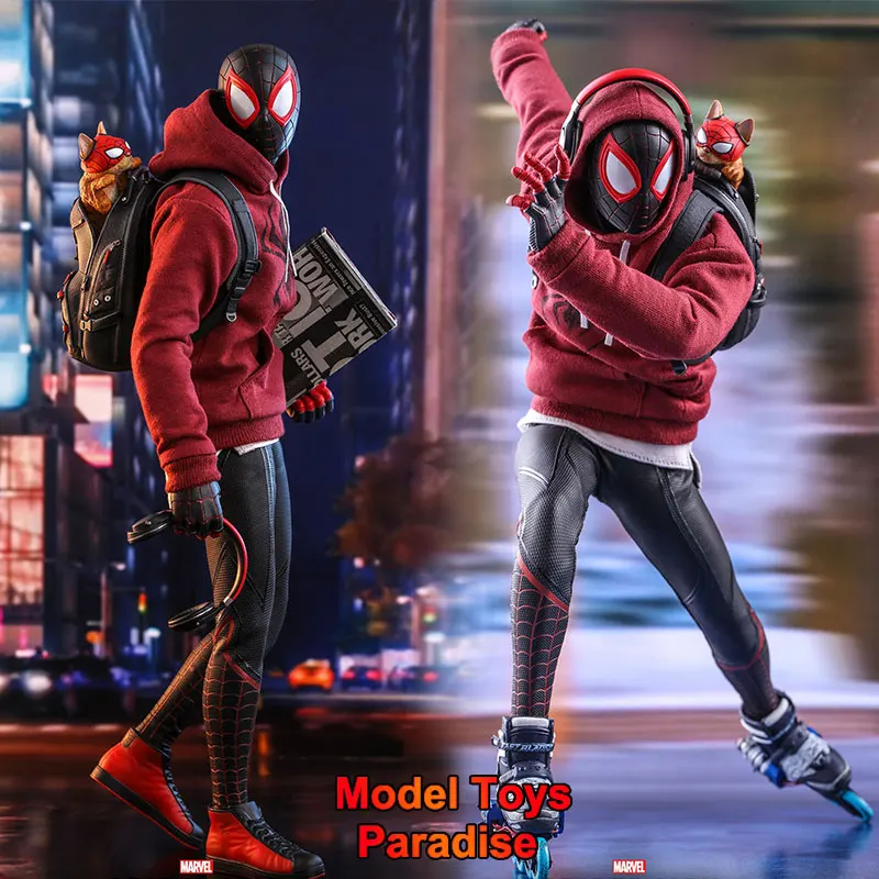 

HOTTOYS HT VGM50 1/6 Men Soldier Miles Morales Spider-Man Super Hero Full Set 12inch Action Figure Collectible Toys Gifts