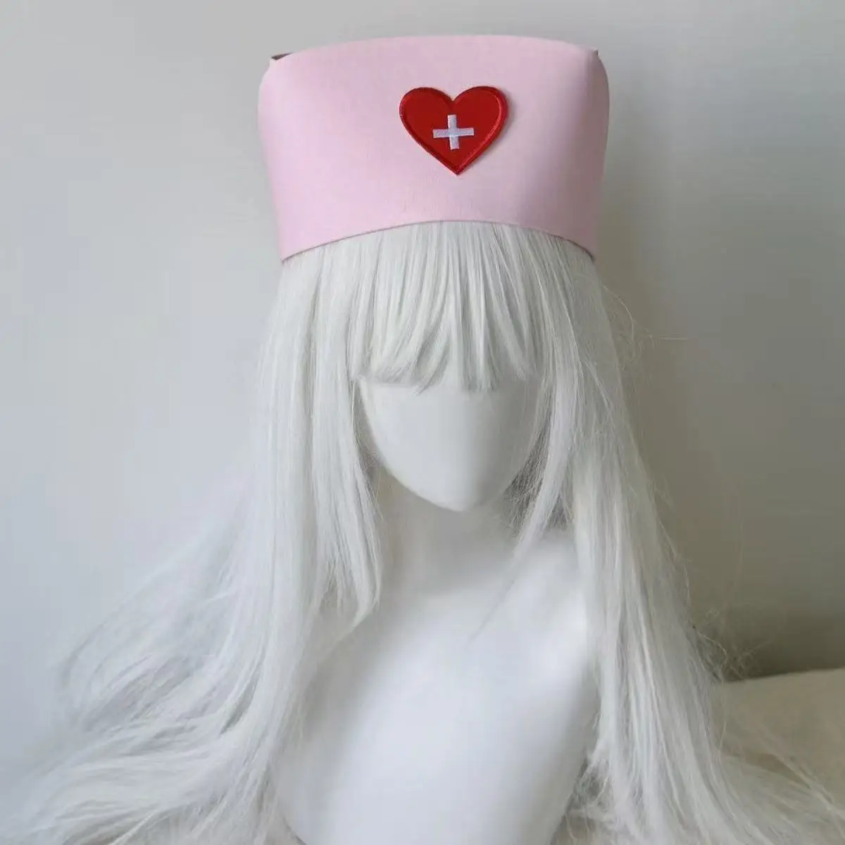 수제 서브컬쳐 간호사 모자 Y2K 아비 크로스워터 세일러 캡 스위트 걸 JK 네이비 캡 코스프레 캡 로리타 액세서리