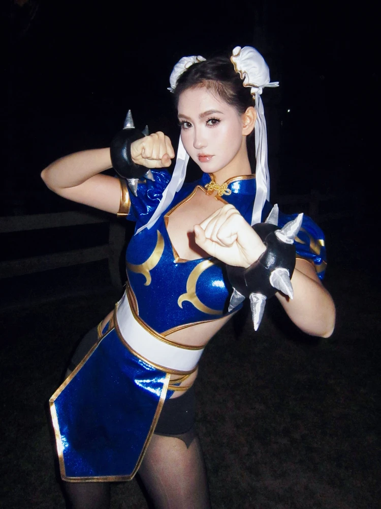 

Сексуальная игра на Хэллоуин, аниме, косплей, уличный истребитель, женский костюм для выступлений, модный традиционный китайский сценический наряд