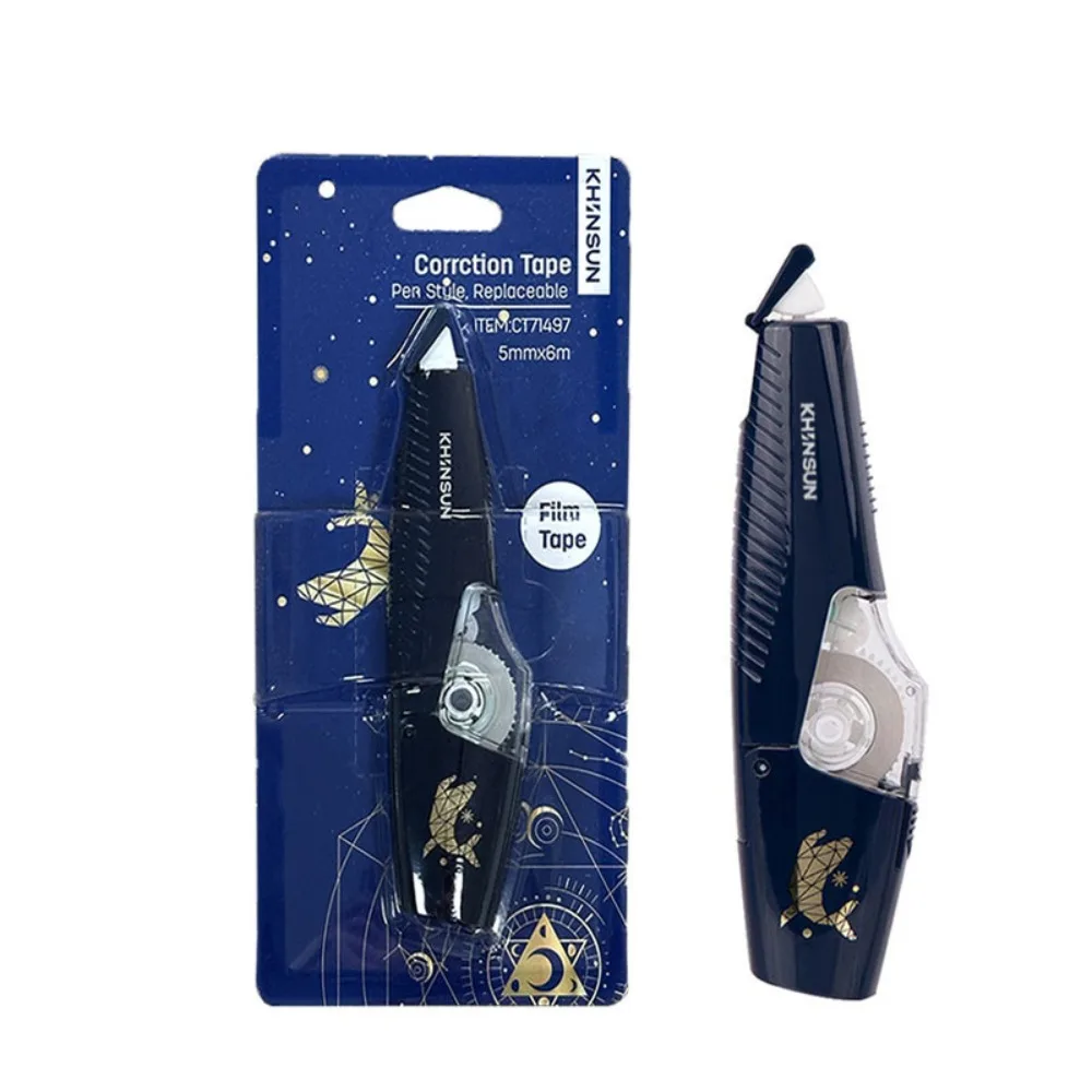 Durable Stationery Creative Correction Tape Wrong Writing Cover Plastic Modification Tape Correction Supplies