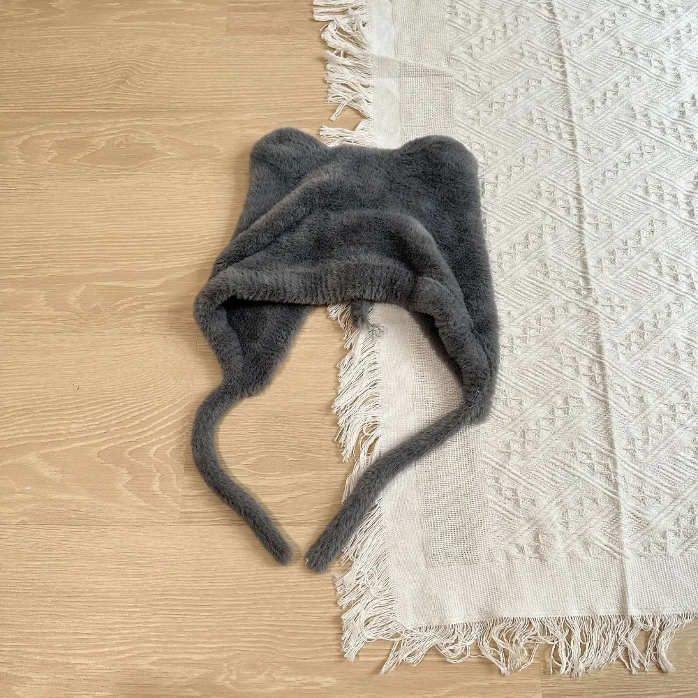 

Детская зимняя шапка с милыми медвежьими ушками, защита ушей, утолщенная шапка, морозостойкая шапка с медвежьими ушками, детская шапка