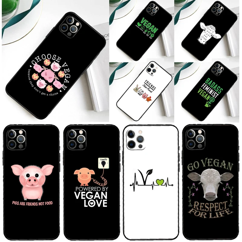 Vegetarian VEGAN ANIMAL LOVE VEGGIE For Samsung Galaxy A52 A22 A32 A54 A34 A14 A55 A35 A15 A53 A33 A13 A05 A06 A16 Phone Case