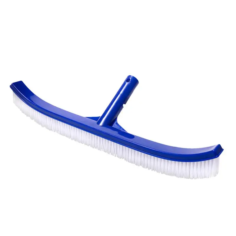 

Swimming Pool Brush 18inch Glue Wire Powerful Pool Brush For Scrubbing Lightweight Cleaning Brush With Dense Bristles For