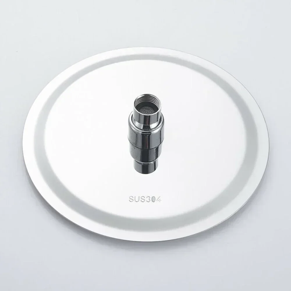 

Новая модная насадка для душа с осадками, серебристая, квадратная, из нержавеющей стали, 20 см, 8 дюймов, прочная, простота использования