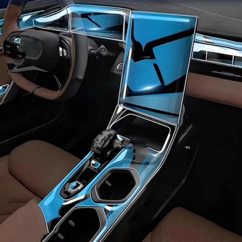 

Car Central Control Navigation Panel Protective Film TPU For GEELY STARRAY 20217-2024 Car Interior Accessories