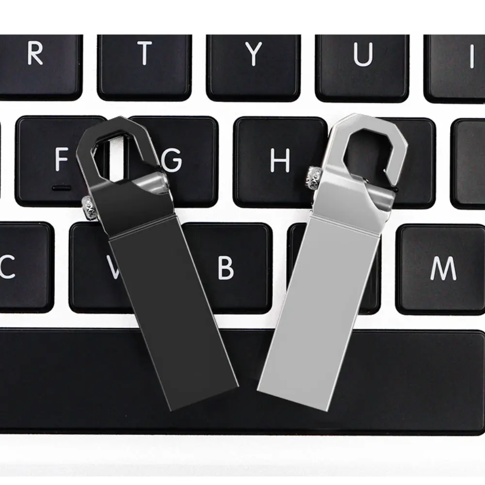 100 Uds. Unidad Flash USB 2,0 de Metal 128GB 64GB negro 32GB Pen Drive de alta velocidad memoria de 16GB Logo gratis disco U 8GB 4G para ordenador portátil