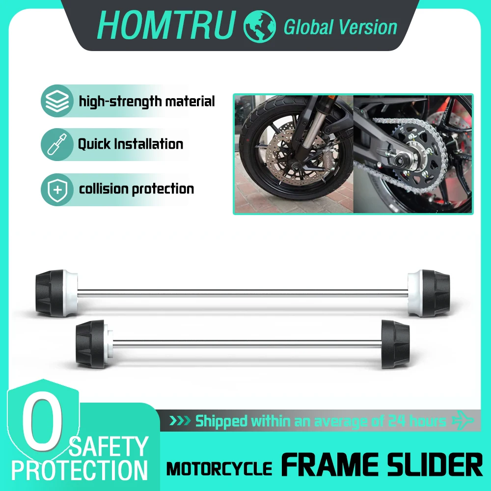 

For DUCATI Monster 950/Plus/SP 2021-2025 motorcycle modification front and rear axle protection slider accessories