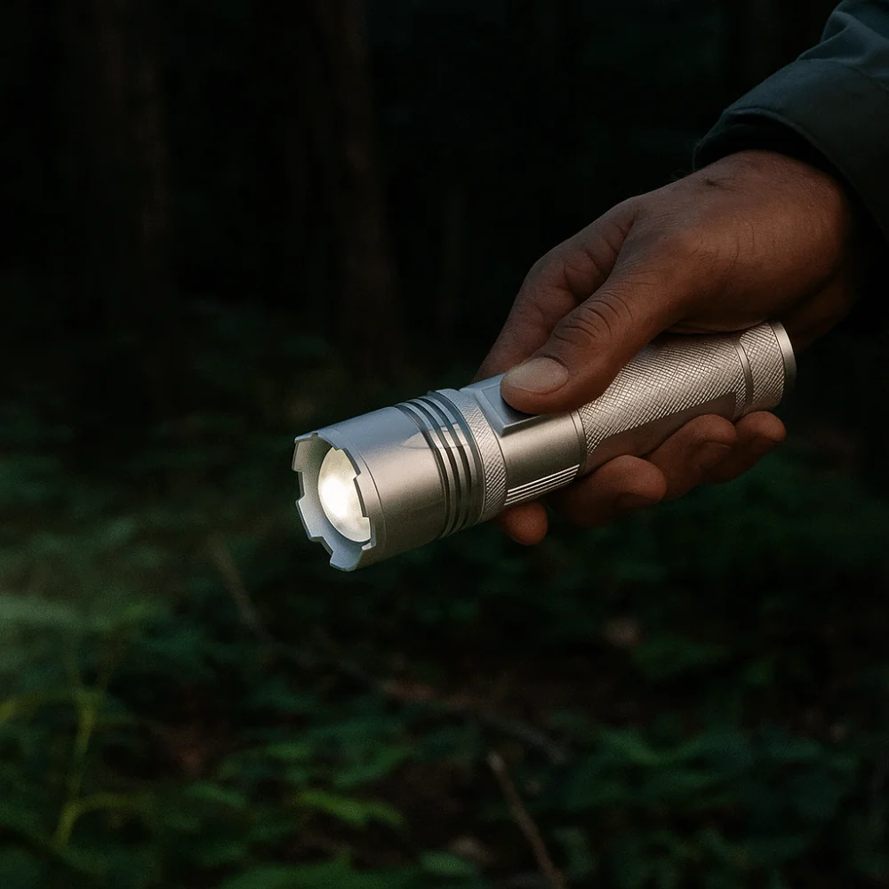 ضوء قوي سبائك الألومنيوم مصباح يدوي متغير التركيز USB مصباح شعلة قابل لإعادة الشحن مقاوم للماء المحمولة المحمولة الأضواء المنزل