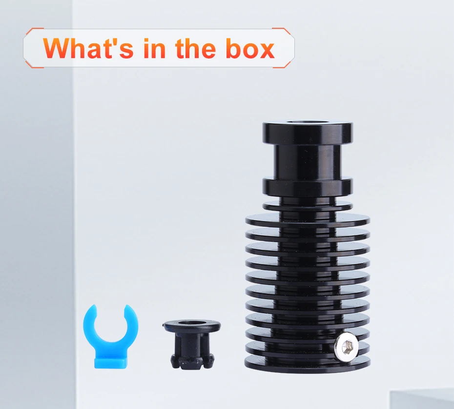 C Trianglelab TCHC TD6 Kühlkörper Kompatibel mit TCHC TD6 Hotend TUN Düse Dünnwandiger Bi-Metall Heatbreak 3D-Drucker – Detail 6