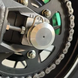2024 2023 Rear Axle Nut Cover For Kawasaki Z900RS CAFE Rear Axle Sliders Z900RS Z 900 RS Axle Cap ZR900 Swingarm Nut Protectors