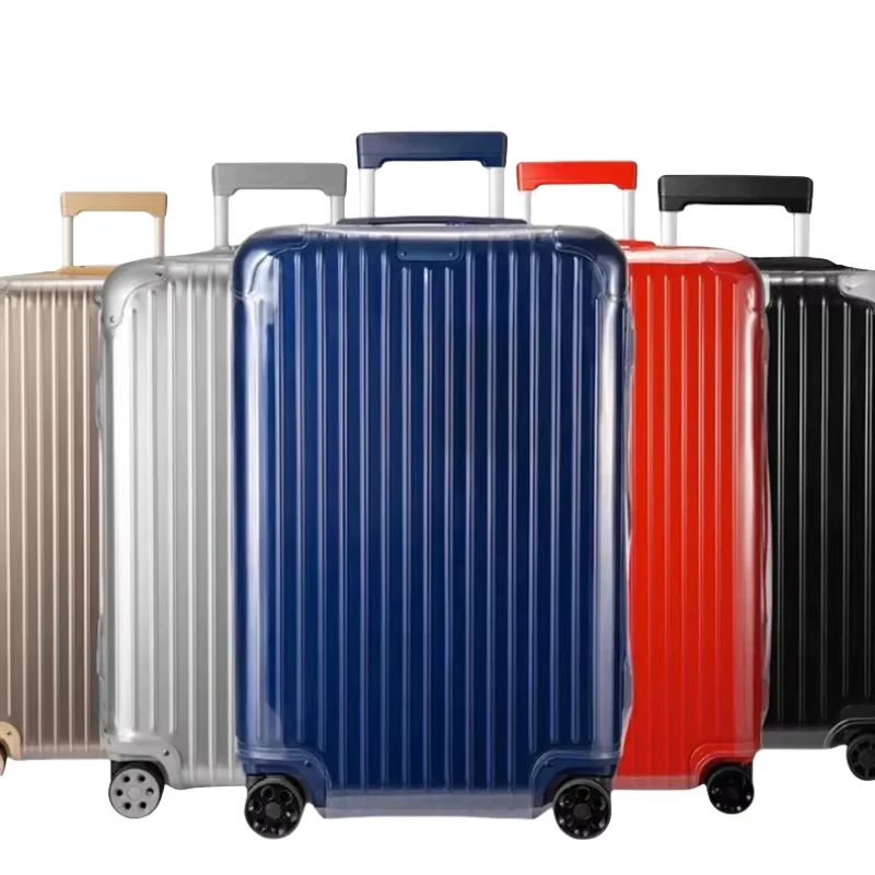 

Изготовленный на заказ чехол для чемодана из ПВХ, защита для багажа — прочный, устойчивый к царапинам, противоударный протектор для роскошного багажа, предметы первой необходимости для путешествий