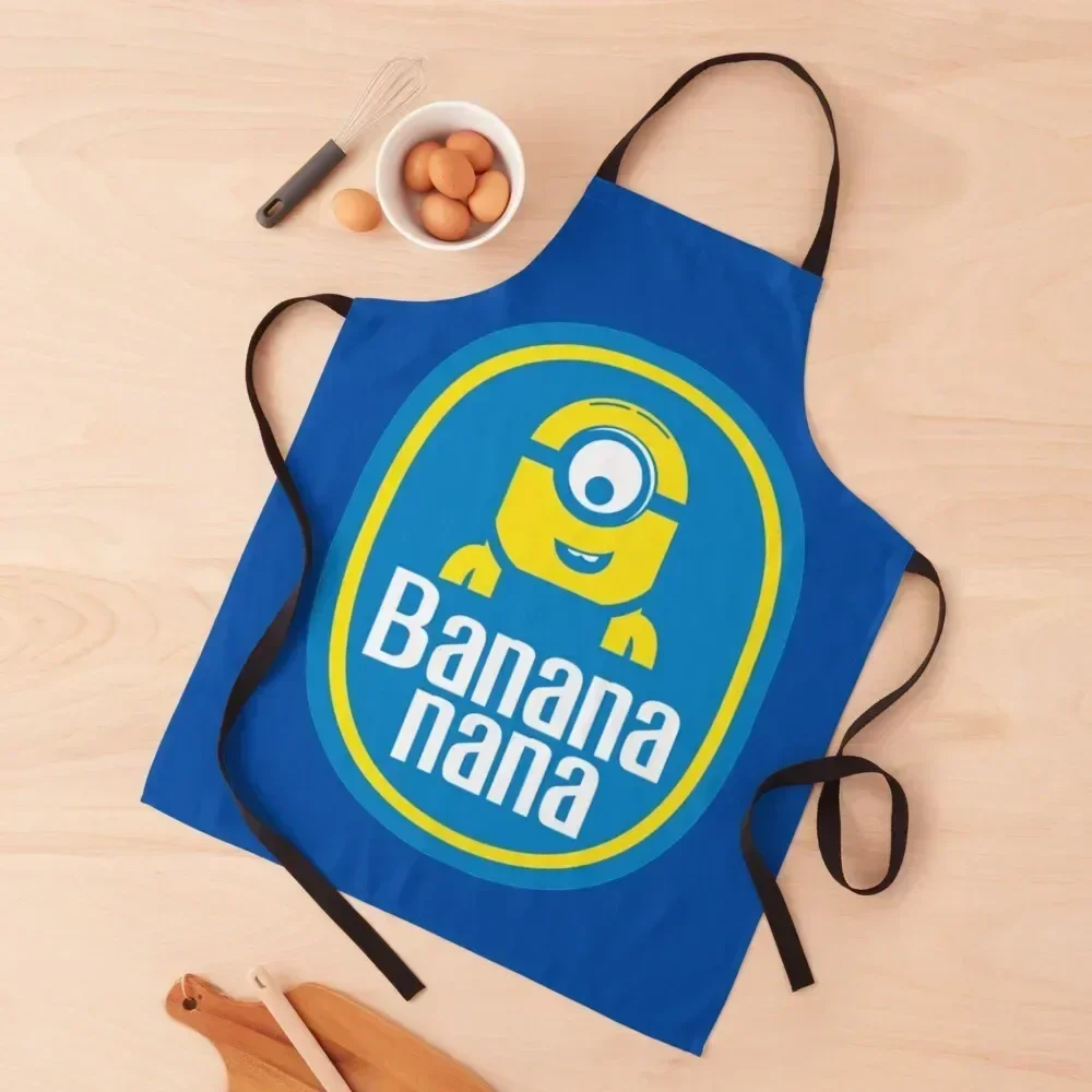 

Banana nana T-Shirt Apron Novelties Kitchen And Home Women's Home Clothes kitchen utensil Kitchen Accessories 2022 Apron