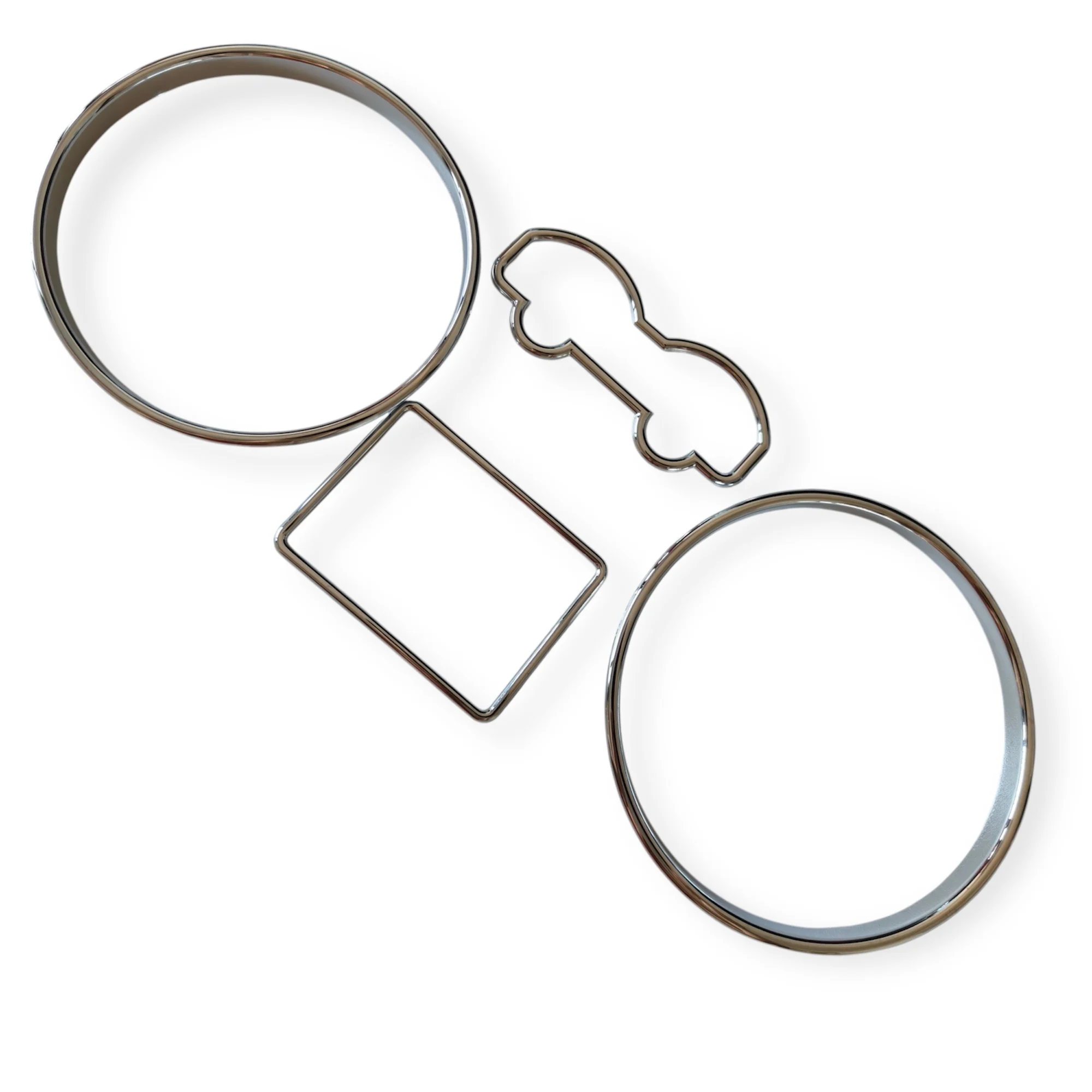 

Для VW Golf MK4 98-05 Eurovan T4 97-03 Passat B5 97-01 Хромированный спидометр, циферблат, кольцевая панель, отделка салона автомобиля, аксессуар