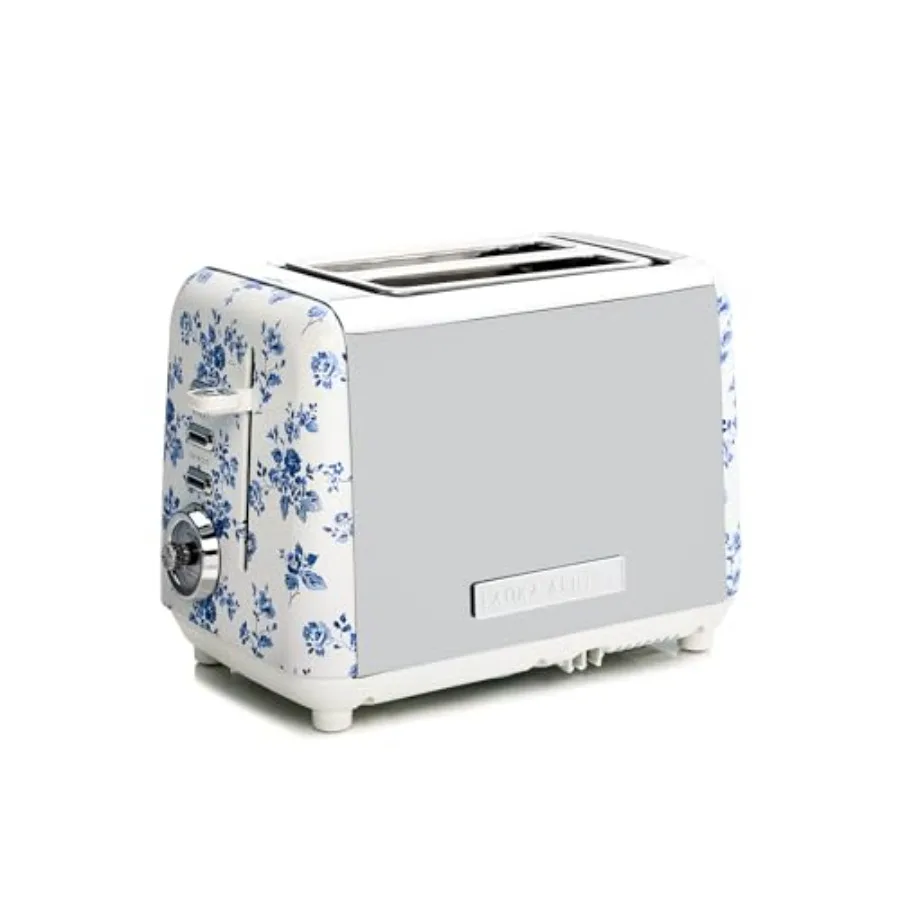 

2 Slice Toaster in China Rose Stainless Steel with Fast Heating and Even Toasting for Home Kitchen Use